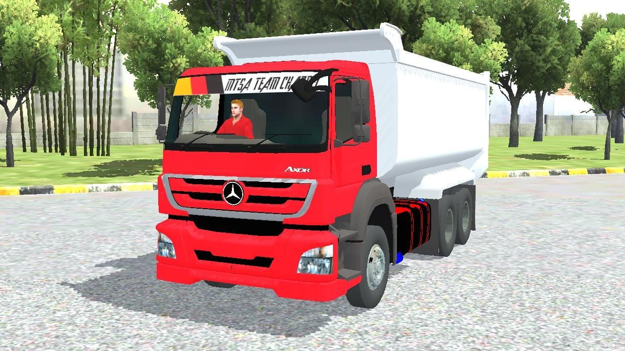 Download Mod Bussid Aqor Dump Non Muat Truck By MTSA Team