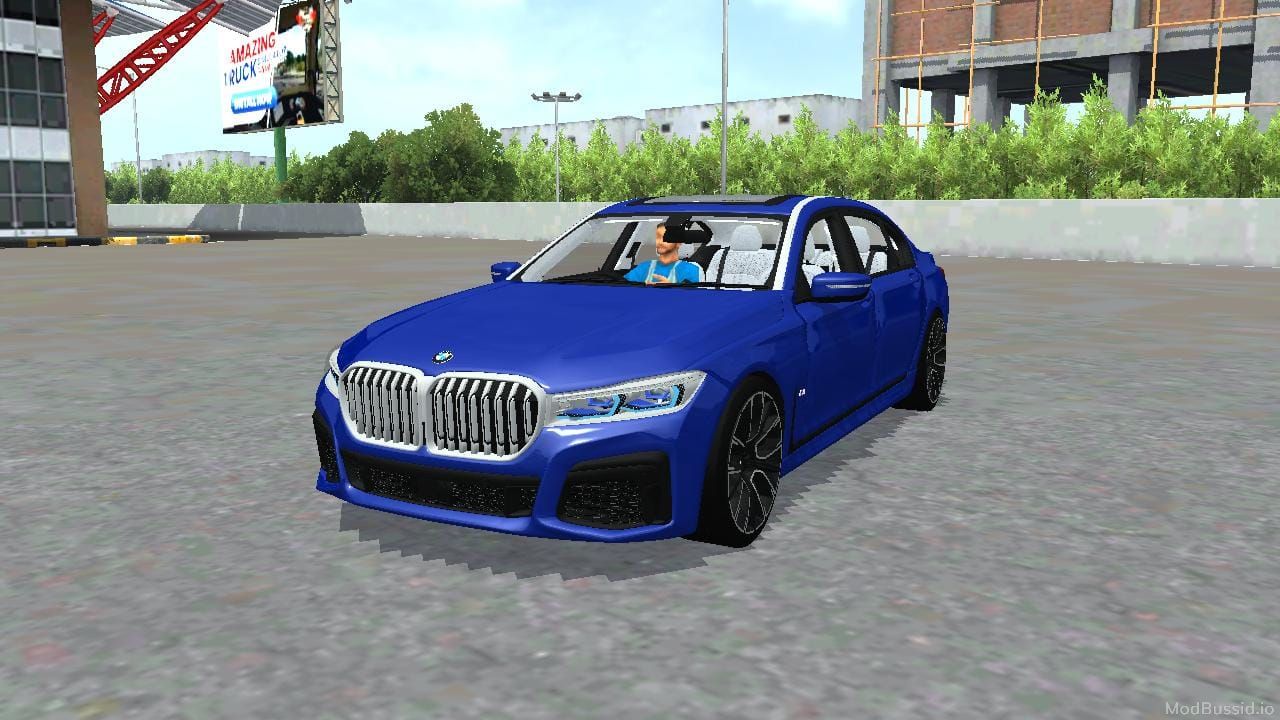 Download Mod Bussid BMW 750Li Xdrive 2023 Version Car