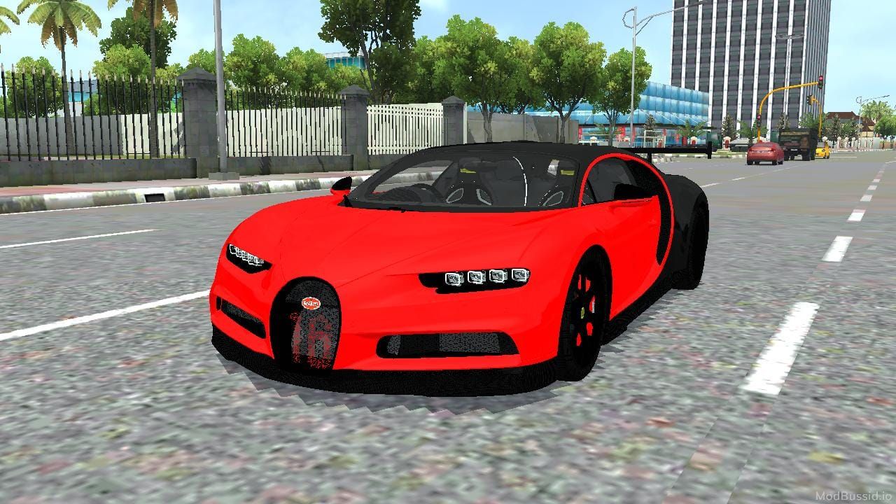 Download Mod Bussid Bugatti Chiron Car