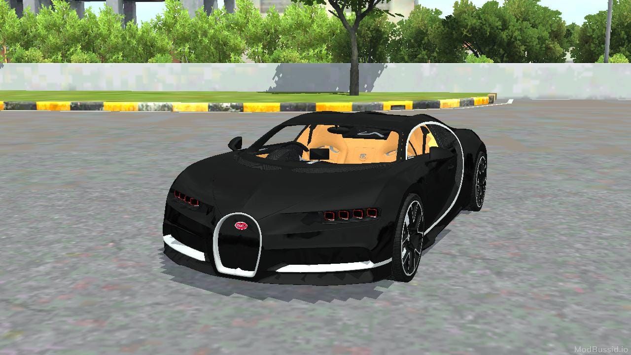 Download Mod Bussid Bugatti Chiron Car By MAH Channel