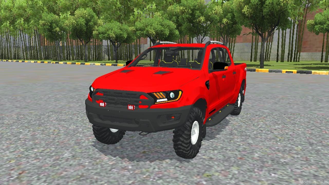 Download Mod Bussid Ford Ranger Car By MAH Channel