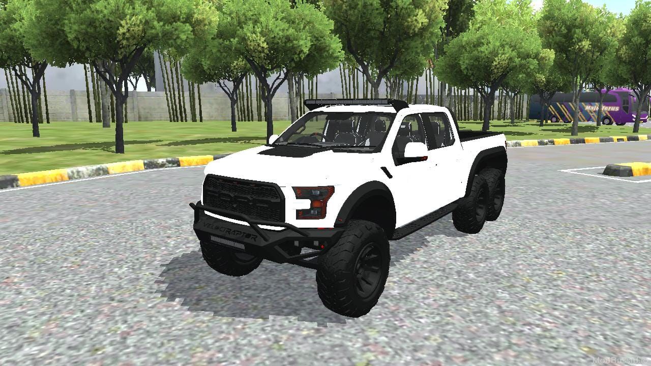 Download Mod Bussid Ford Velociraptor 6×6 2021