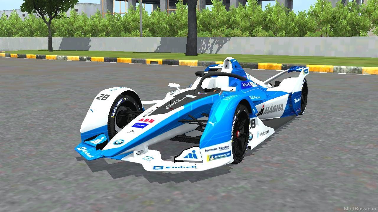 Download Mod Bussid Formula E SRT05e Car By MAH Channel