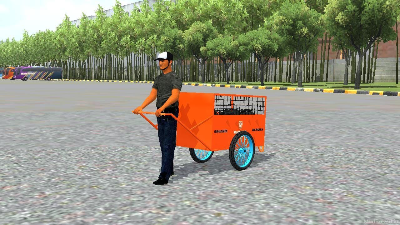 Download Mod Bussid Gerobak Sampah
