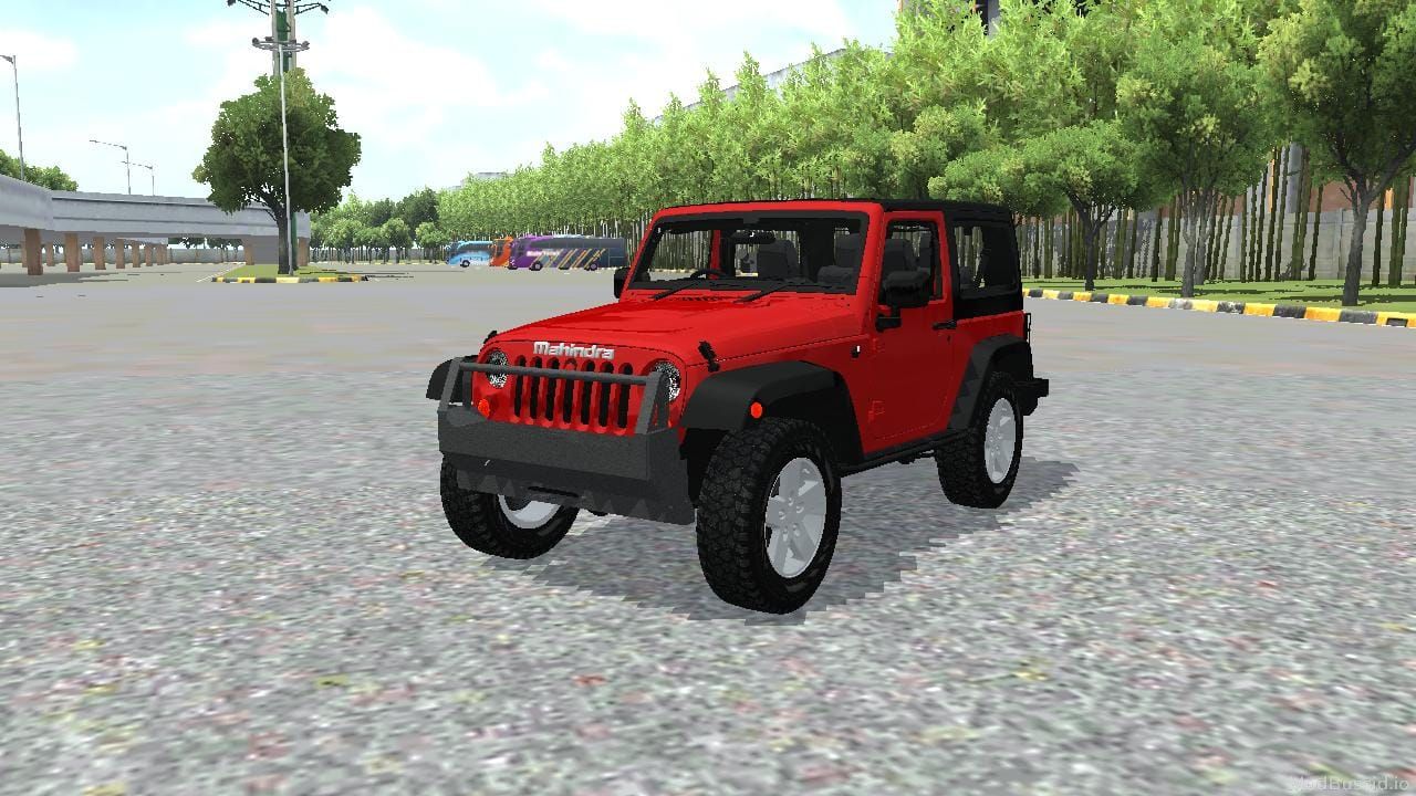 Download Mod Bussid Mahindra Thar By MAH Channel