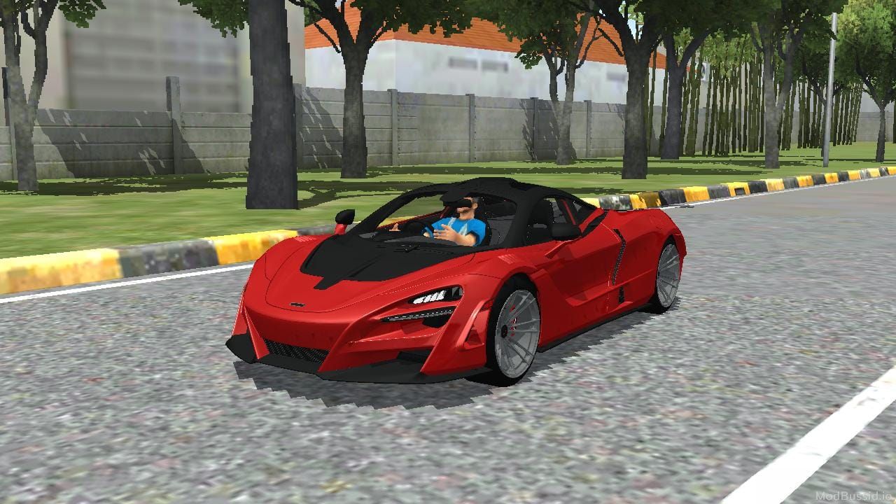 Download Mod Bussid McLaren 720S Novitec N-Largo By Hanzoo Mod