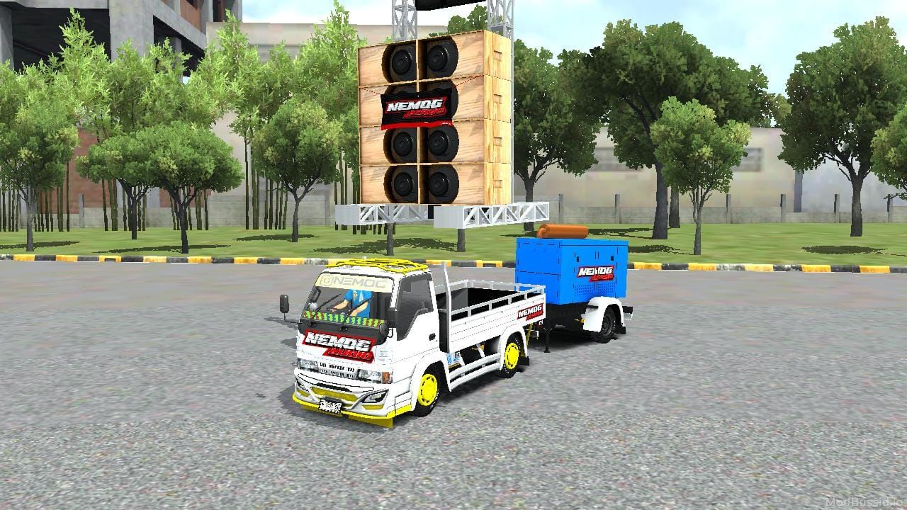 Download Mod Bussid NKR SOUND Truck By NEMOG Channel