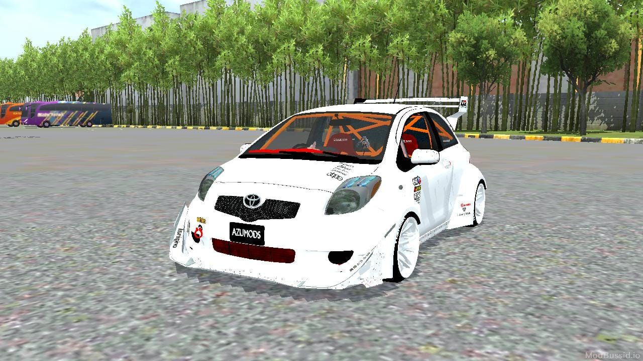 Download Mod Bussid Toyota Yaris Racing Car By MC Leyzee