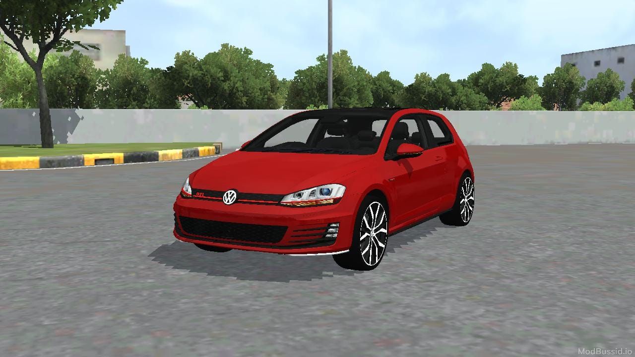 Download Mod Bussid VW Golf GTI MK7 Car By MAH Channel