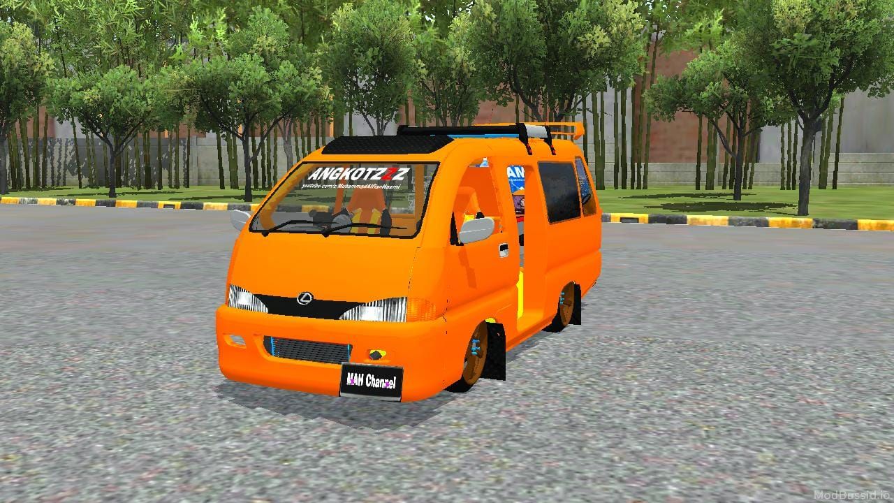Download Mod Bussid Angkotzzz Car By MAH Channel