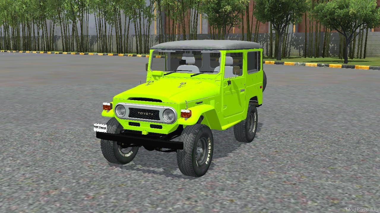 Download Mod Bussid Toyota Land Cruiser FJ40 By MAH Channel
