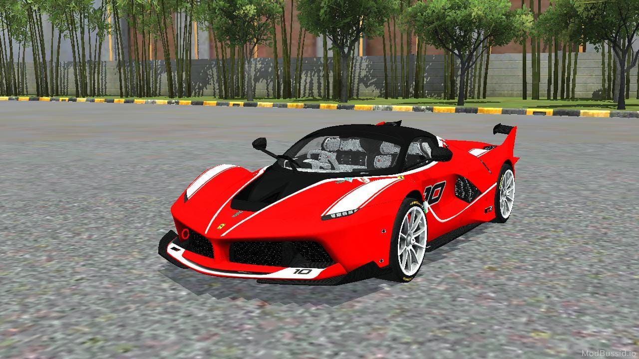 Download Mod Bussid Ferrari FXXK By MAH Channel