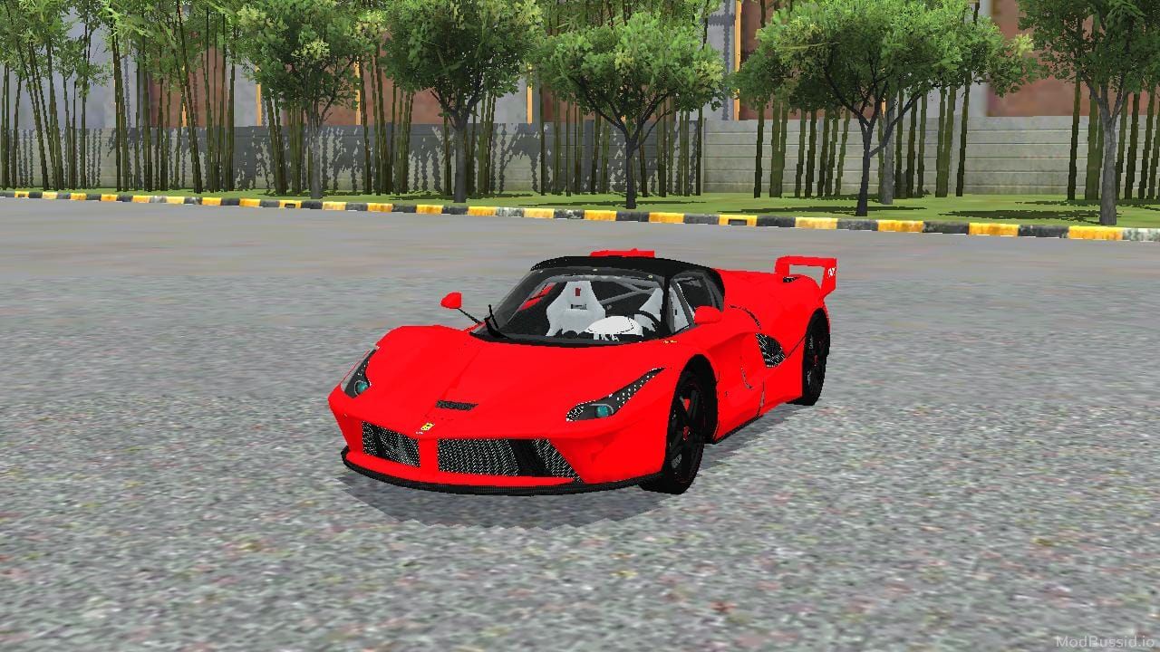 Download MOD BUSSID Ferrari Laferrari By MAH Channel