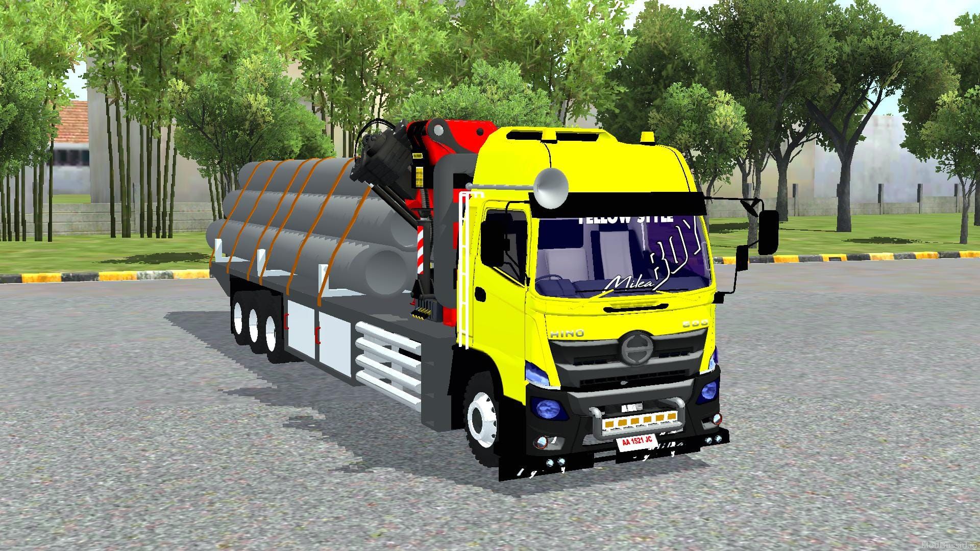 Photo of Hino 500 Angkut Pipa 3