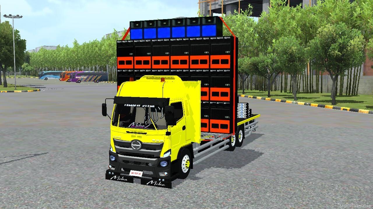 Download Mod Bussid Hino 500 NG Truck