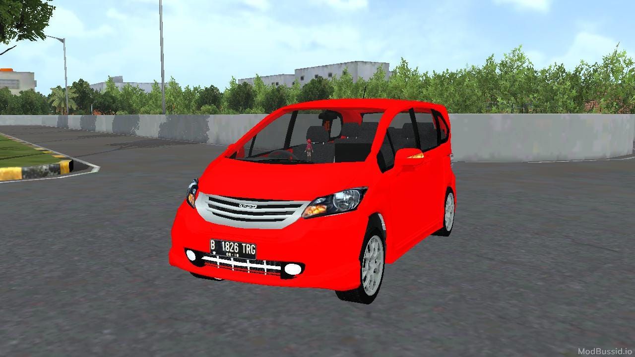 Download Mod Bussid Honda Freed 2014 Car By MAH Channel