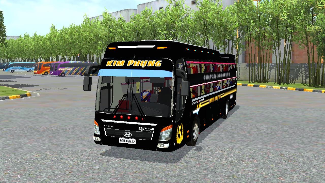 Download Mod Bussid Hyundai Giường Nằm Tracomeco