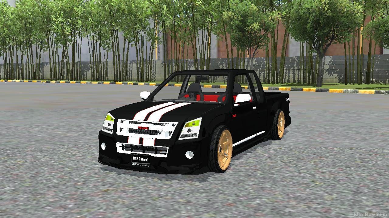 Download MOD BUSSID Isuzu D-max Series By MAH Channel
