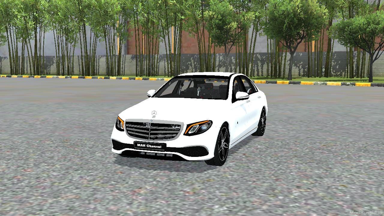 Download Mod Bussid Mercedes-Benz E-Class By MAH Channel