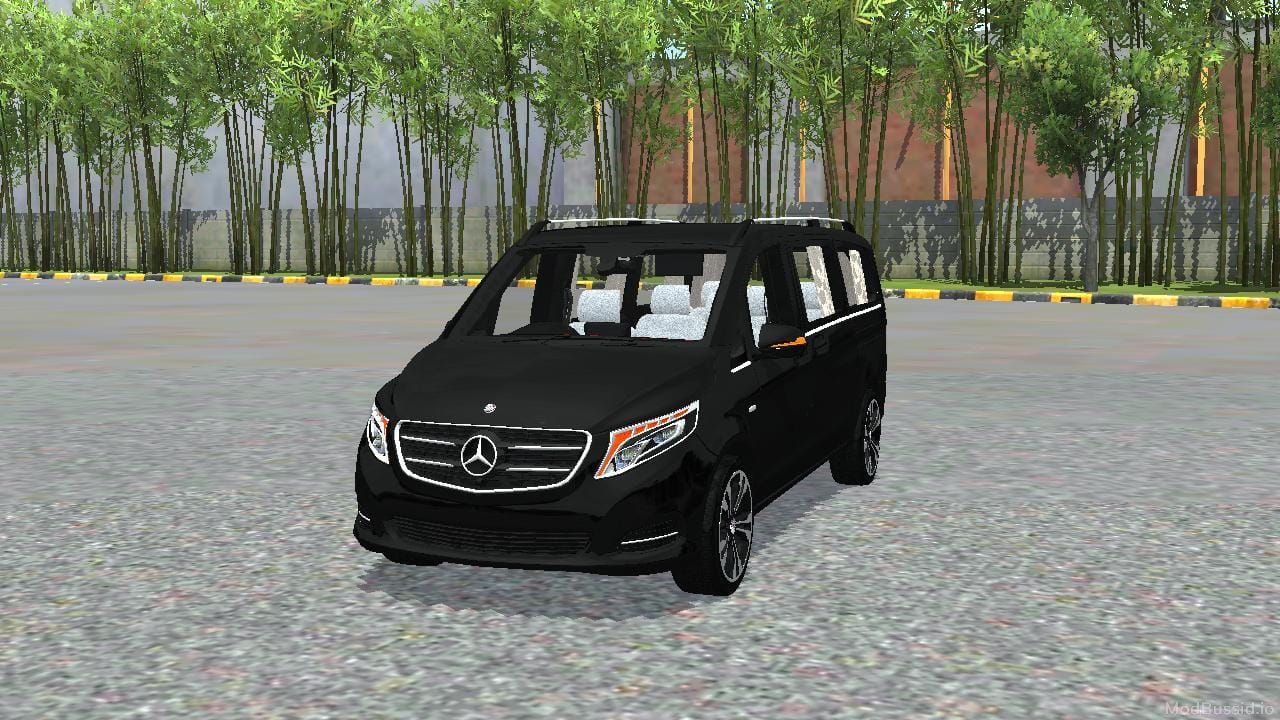 Download Mod Bussid Mercedes-Benz V-class By MAH Channel
