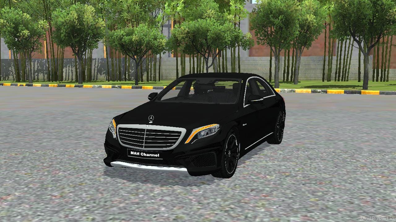 Download Mod Bussid Mercedes S Class By MAH Channel