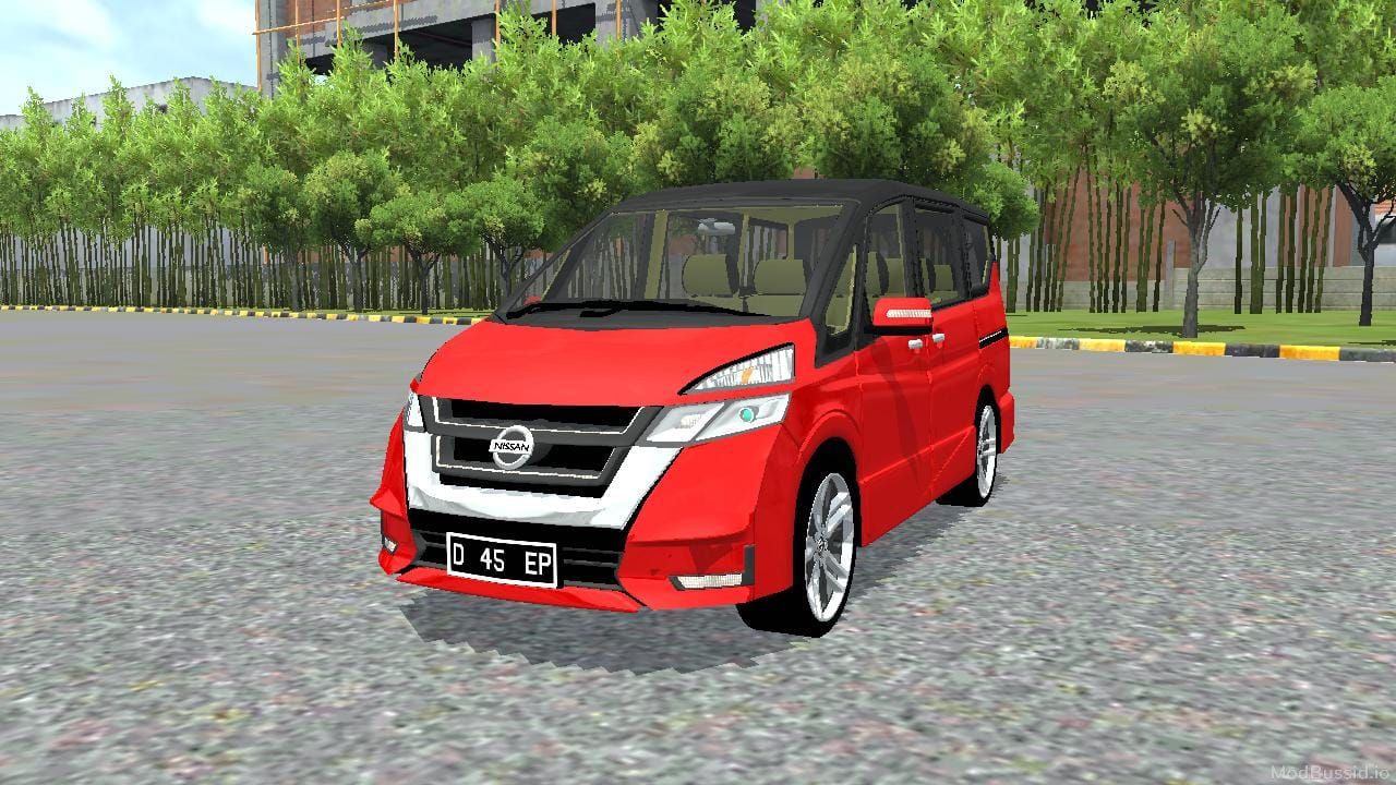 Download Mod Bussid Nissan Serena C27 Car