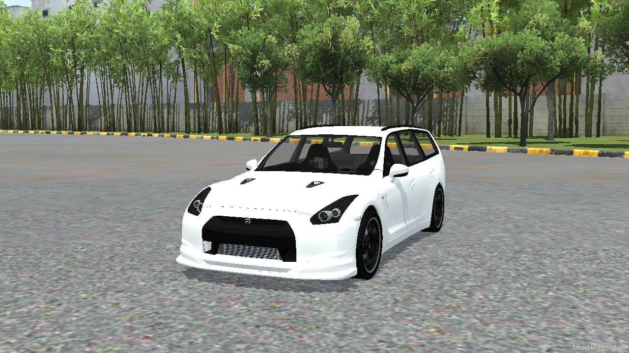 Download Mod Bussid Nissan Stagea GTR 35 By MAH Channel