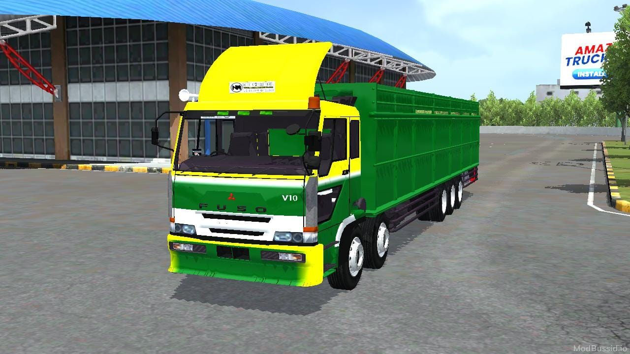 Download Mod Bussid Truck Fuso TG By Ragil