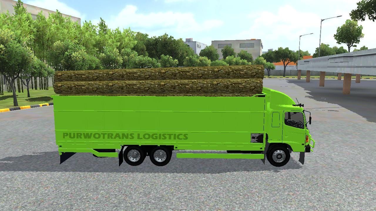 Photo of Truck Hino Lohan Muatan Kayu 3