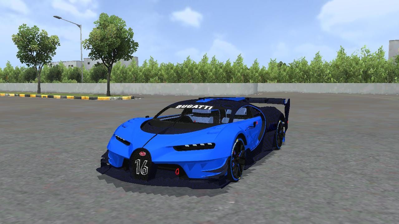 Download Mod Bussid Bugatti Vision GT By MAH Channel
