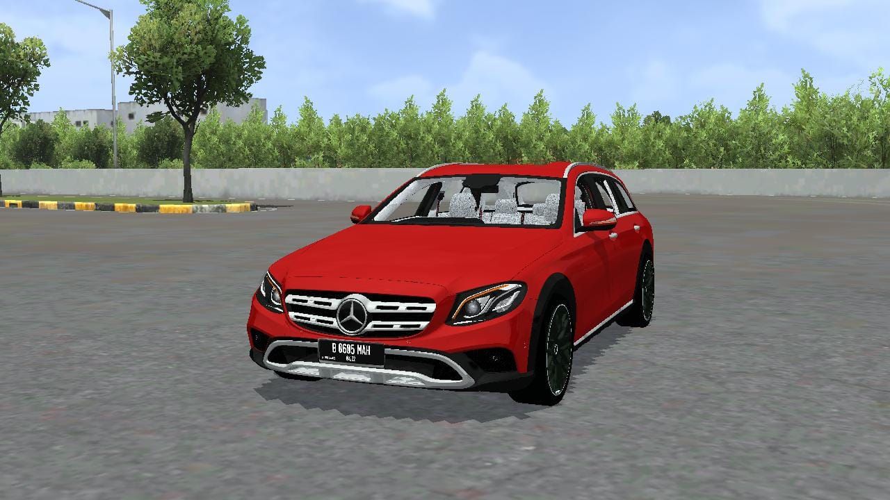 Download Mod Bussid Mercedes-Benz E350d By MAH Channel