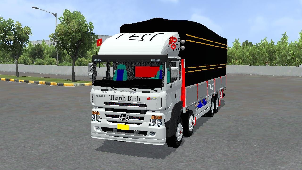 Download Mod Bussid Hyundai HD320 Gold By Huynh Thanh Binh