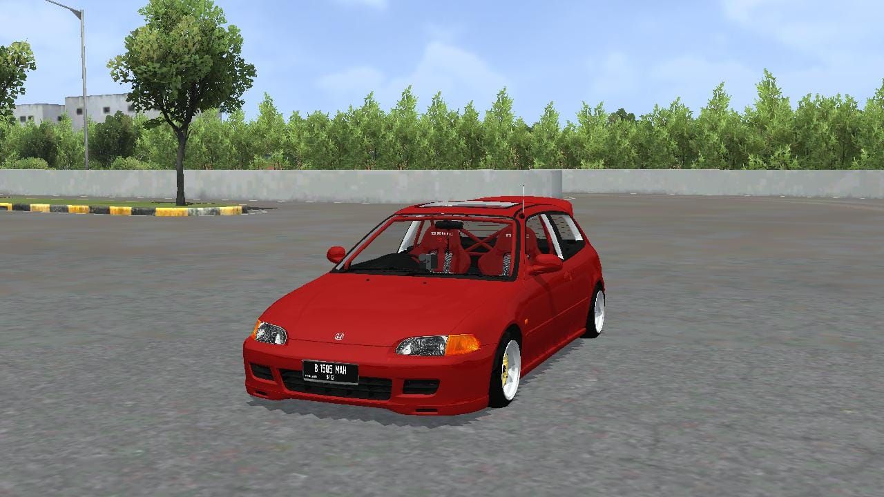 Download Mod Bussid Honda Civic EG6 Stance By MAH Channel