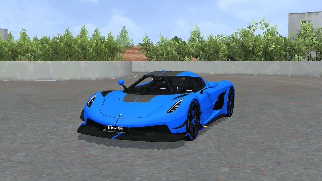Download Mod Bussid Konigsegg Jesko 2021 By MAH Channel