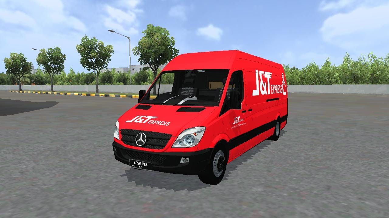 Download Mod Bussid Mercedes Sprinter By MAH Channel