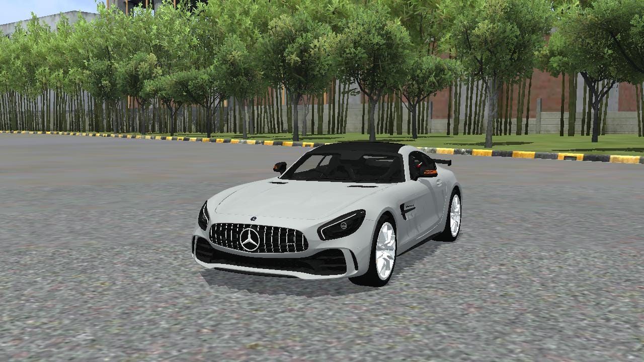 Download Mod Bussid Mercedez AMG GTR By MAH Channel