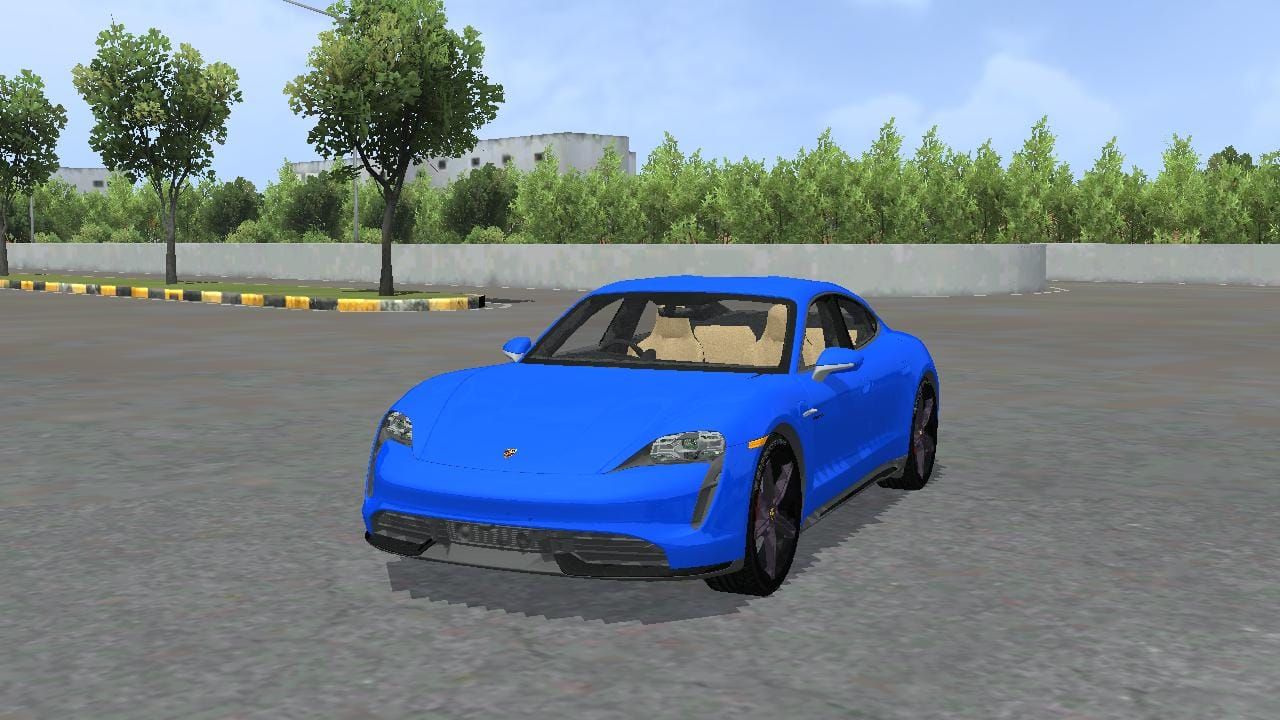 Download Mod Bussid Porsche Taycan Turbo S By MAH Channel