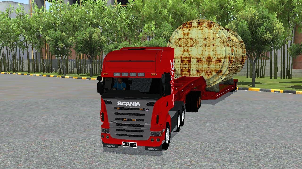 Download Mod Bussid SCANIA + DRUM By DASEP PRATAMA