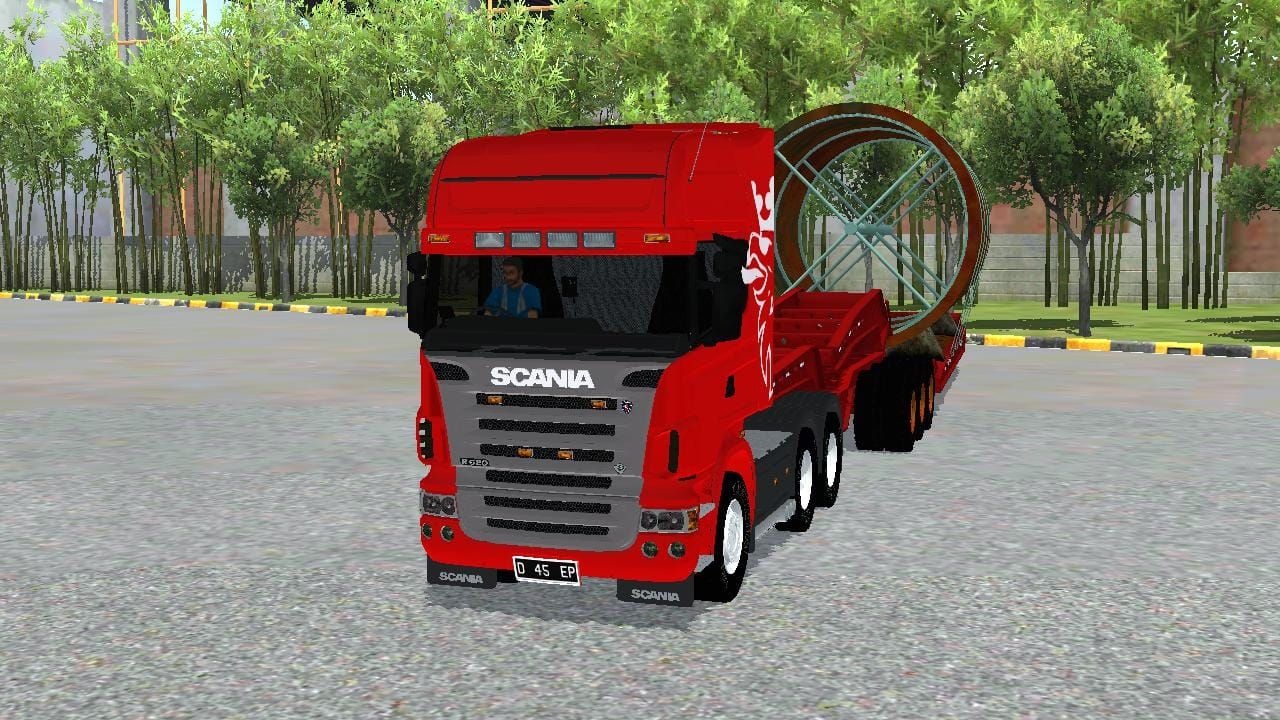 Download Mod Bussid SCANIA + PIPA By DASEP PRATAMA