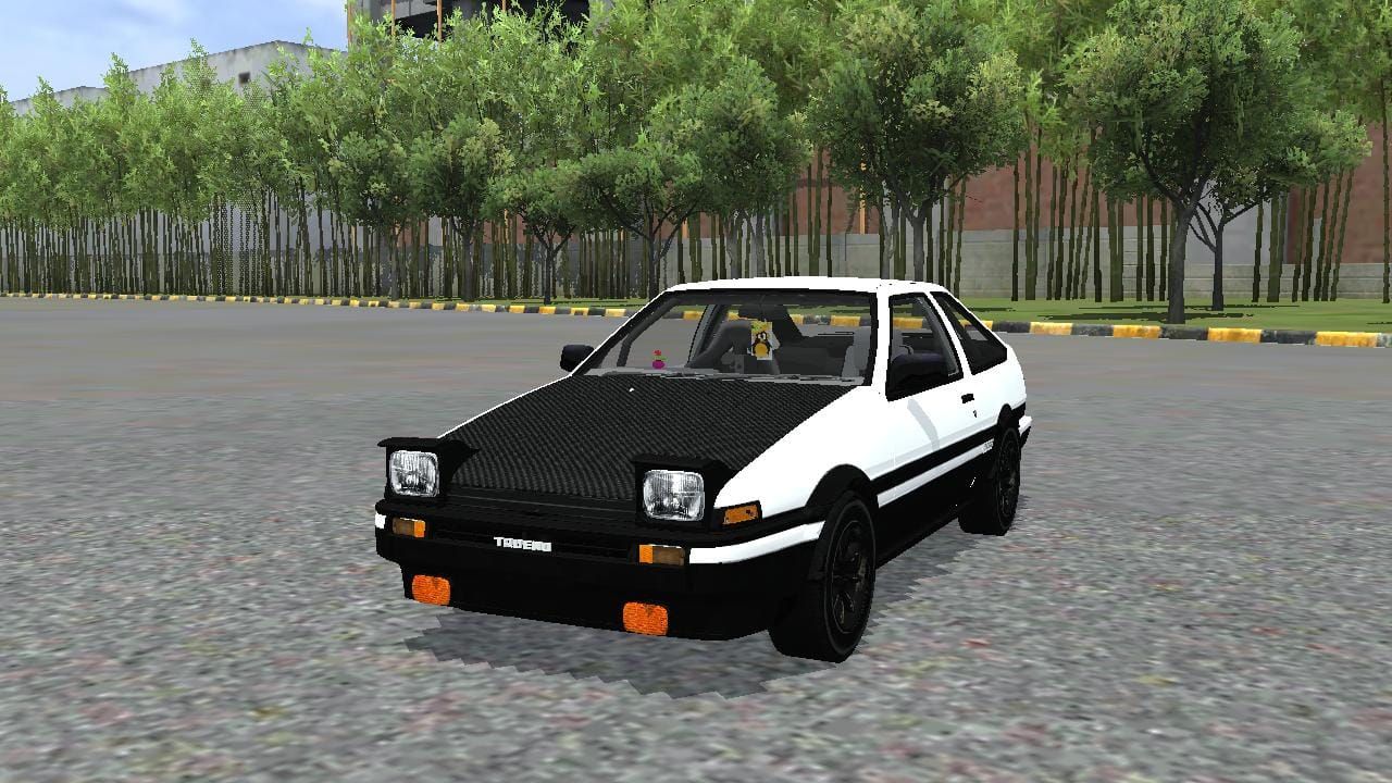 Download Mod Bussid Toyota AE86 By MAH Channel