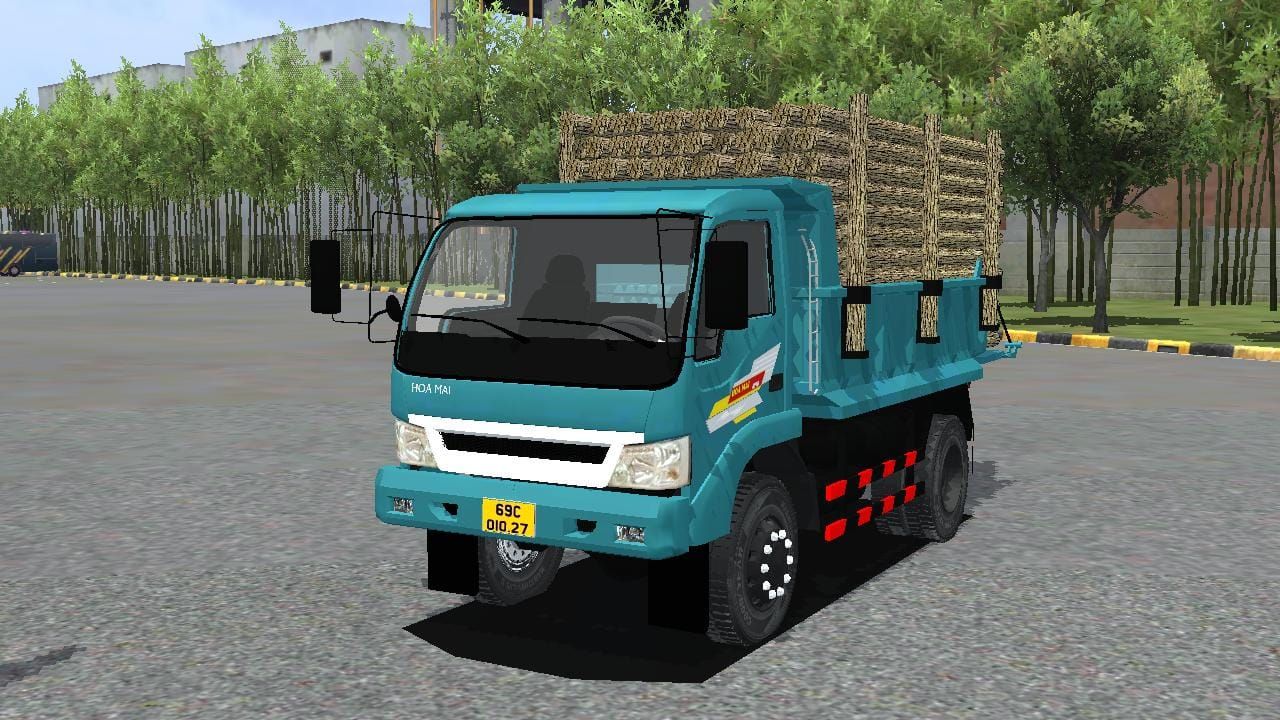 Download Mod Bussid Xe Tải Hoa Mai