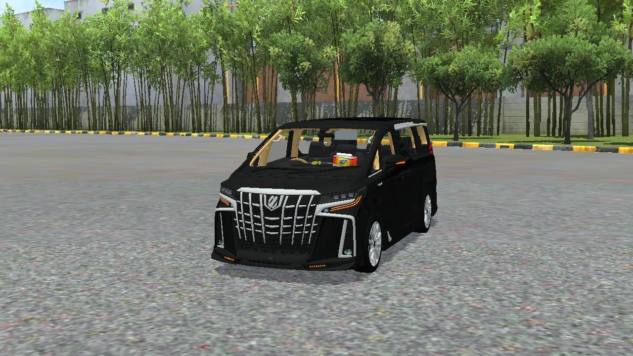 Download Mod Bussid Alphard Hybird 2021 By MAH Channel