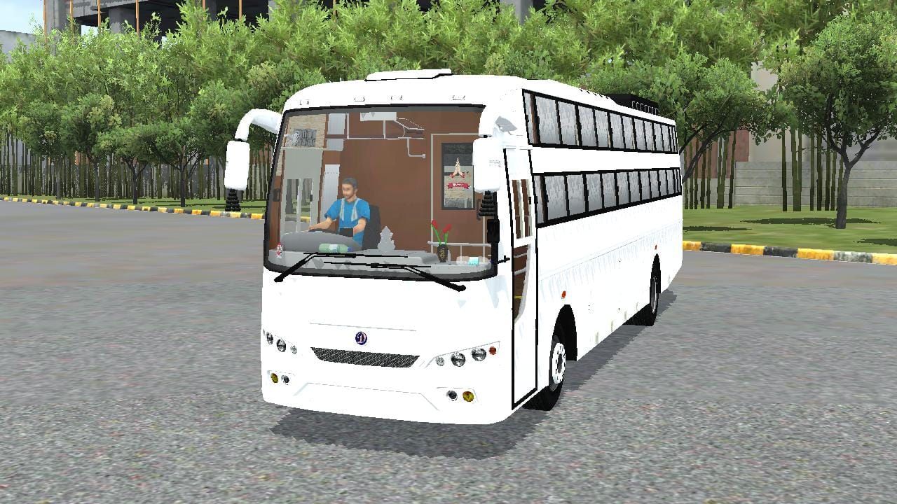 Download Mod Bussid Damodar Built Leyland BS6 Bus