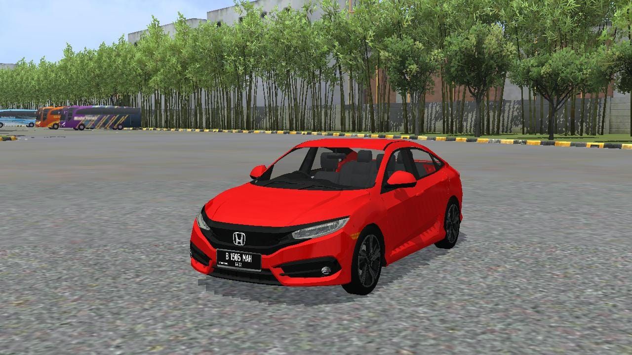 Download Mod Bussid Honda Civic FC 2016 By MAH Channel