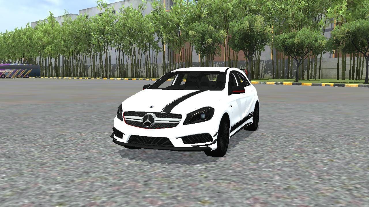 Download Mod Bussid Mercedes-Benz A 45 AMG By MAH Channel