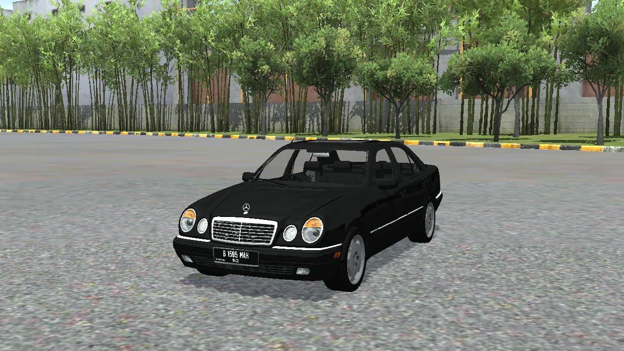 Download Mod Bussid Mercedes-Benz E420 By MAH Channel