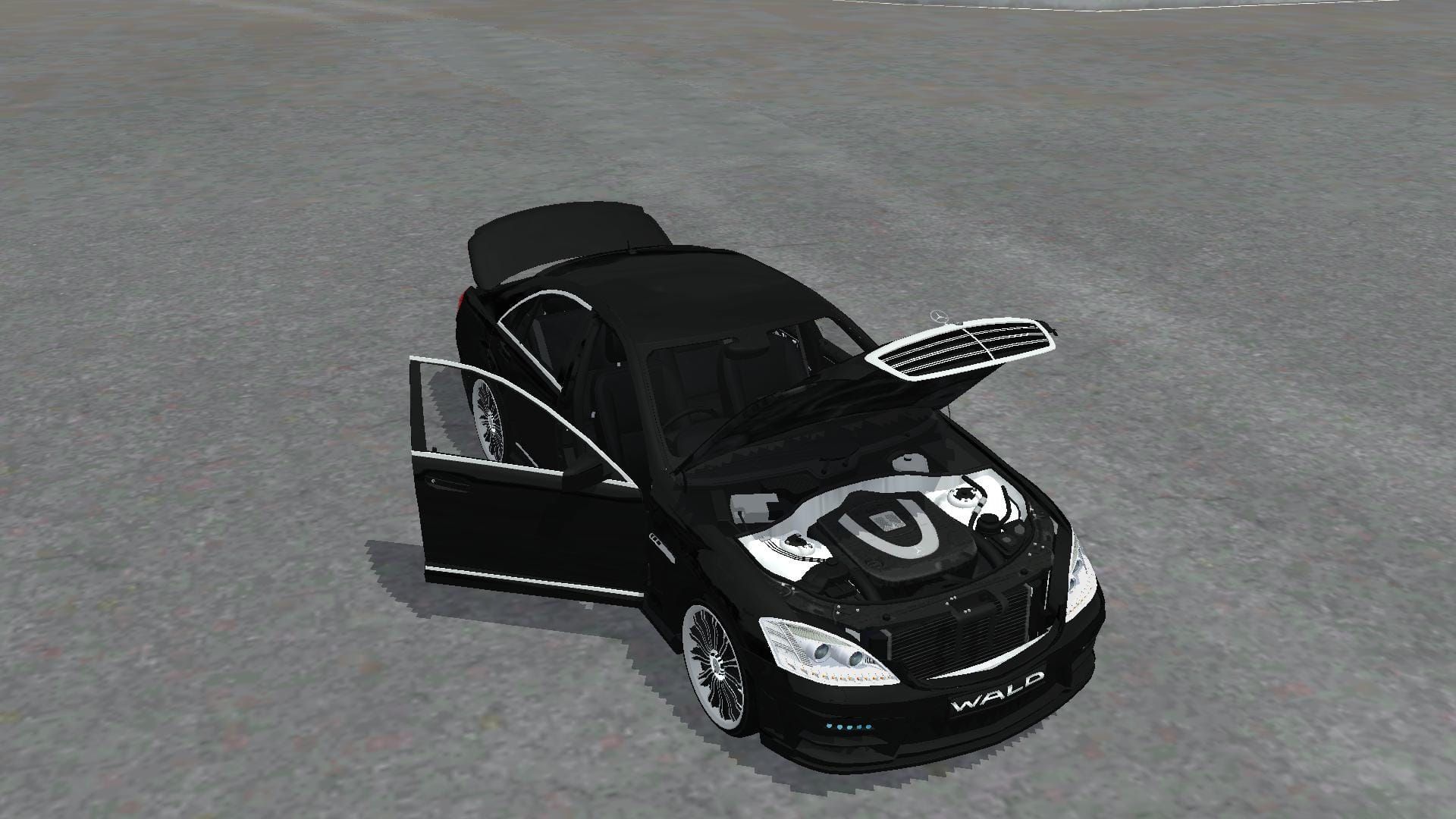 Photo of Mercedes Benz W221 WALD 9