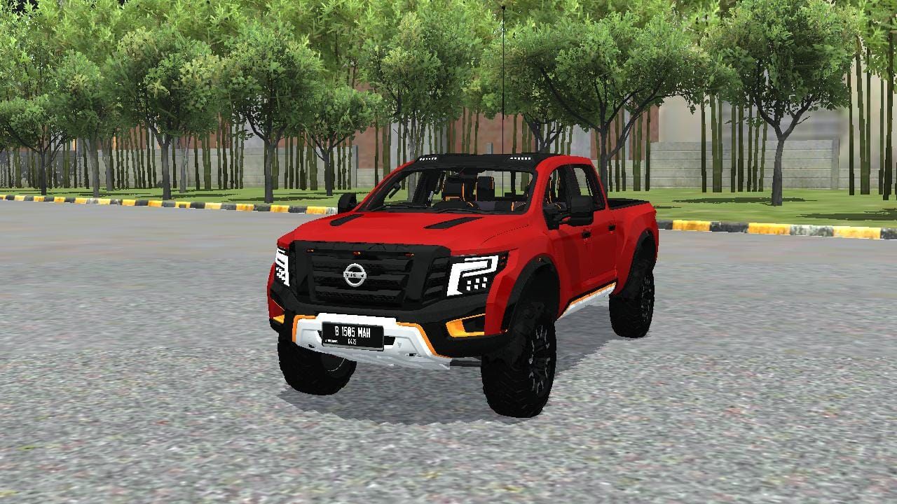 Download Mod Bussid Nissan Titan Warior By MAH Channel