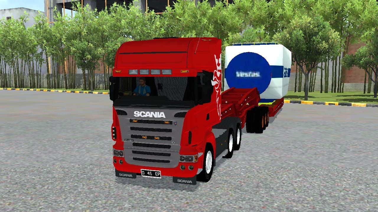 Download Mod Bussid SCANIA + BOX By DASEP PRATAMA