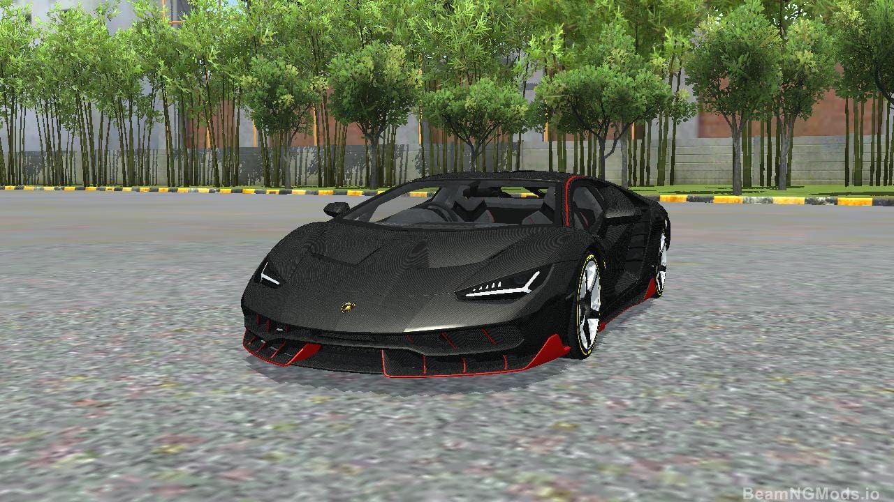 Download Mod Bussid Lamborghini Centenario LP770-4 Full Carbon By MAH Channel